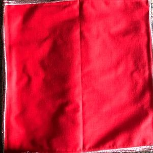 20 Red cloth napkins